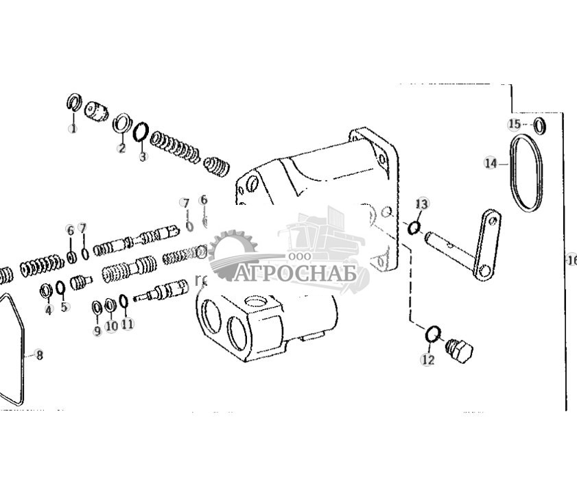 Selective Control Valve Overhaul Kit 
